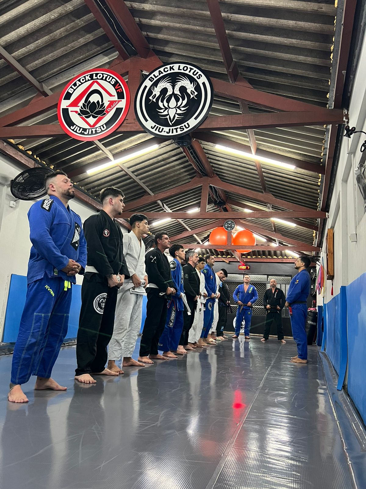 Treino de Jiu-Jitsu na Black Lotus